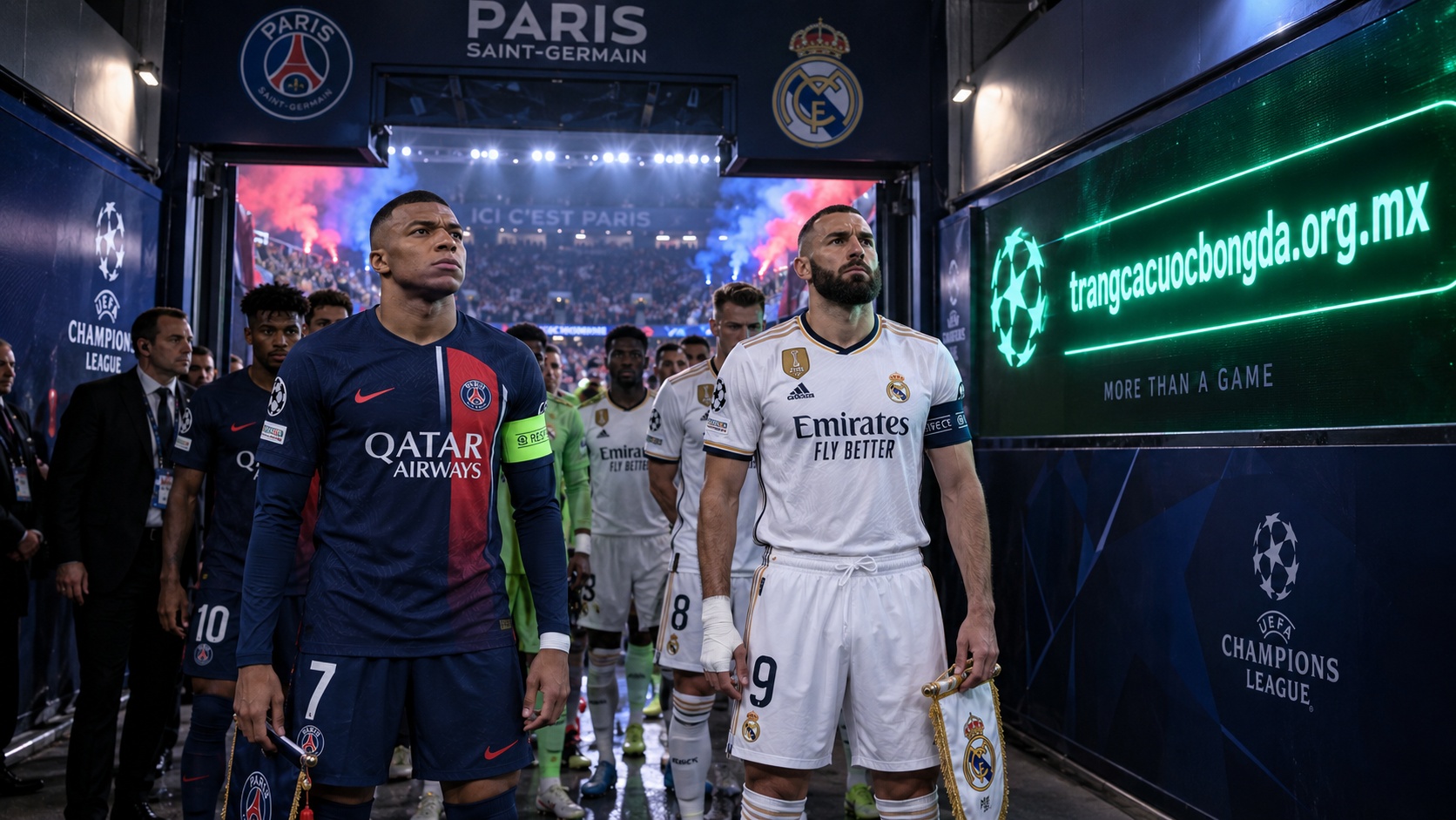 nhận định psg vs real madrid